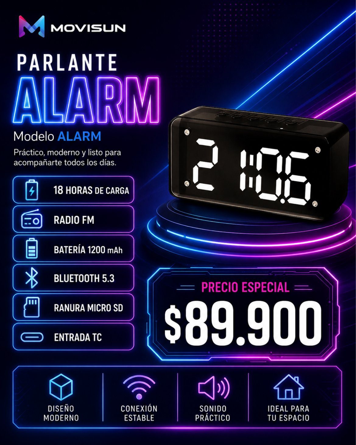Parlante Alarm