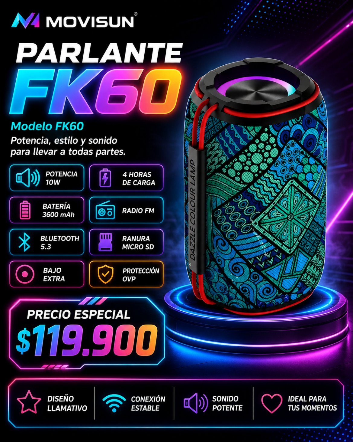 Parlante FK60