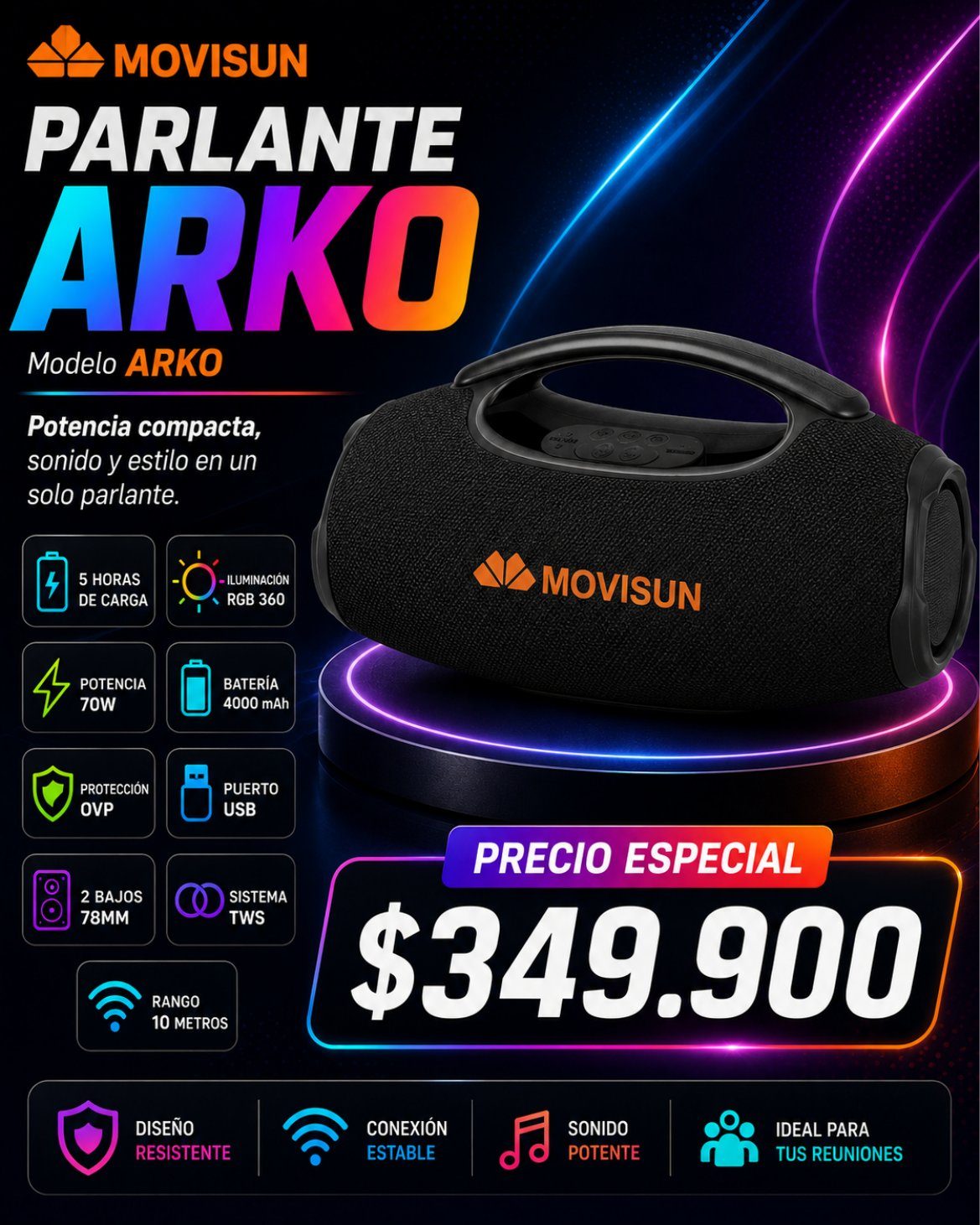 Parlante Arko